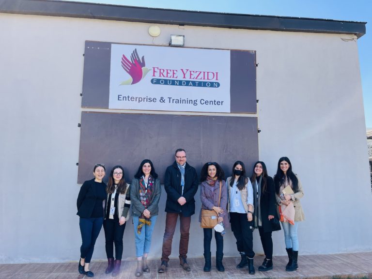 UNITAD SA Christian Ritscher visits FYF's Enterprise & Training Center (ETC) (1)