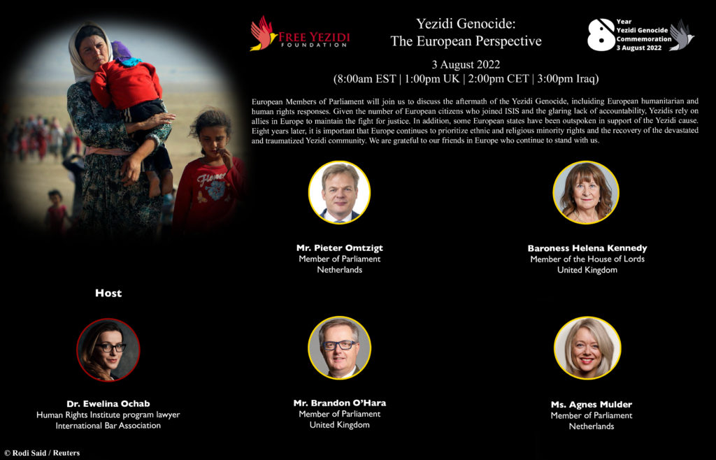 Panel 1 Yezidi Genocide The European