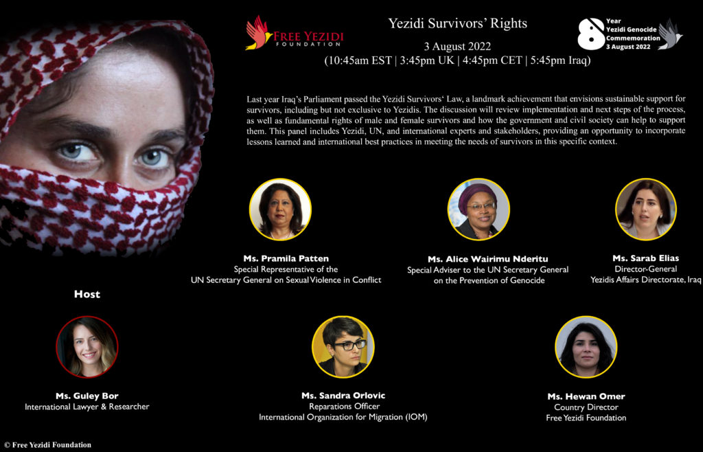 Panel 3 Yezidi Survivors Rights
