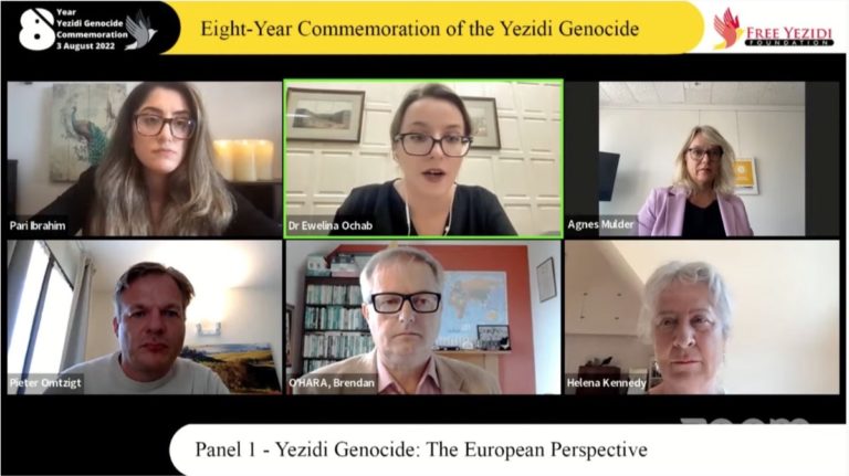 FYF hosts virtual panels to mark Yezidi Genocide (6)