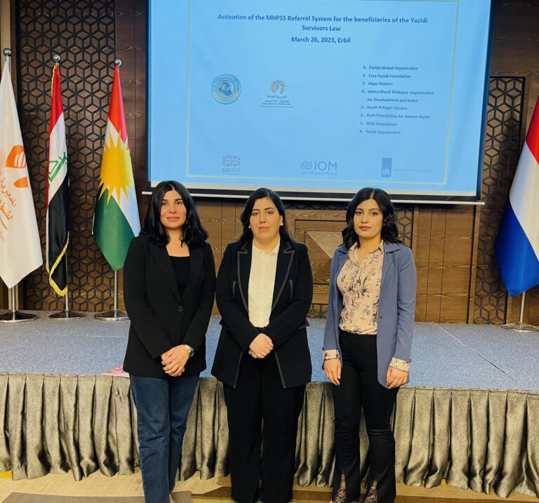 FYF Signs Agreement with Iraq's Directorate for Survivor Affairs