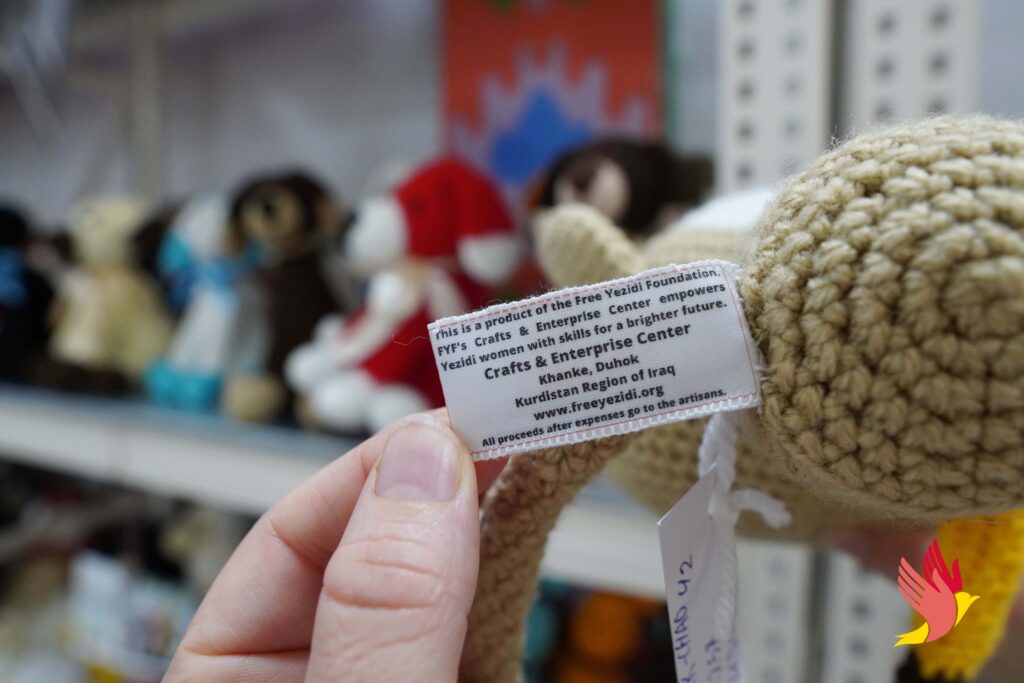 Crafts products made at ETC