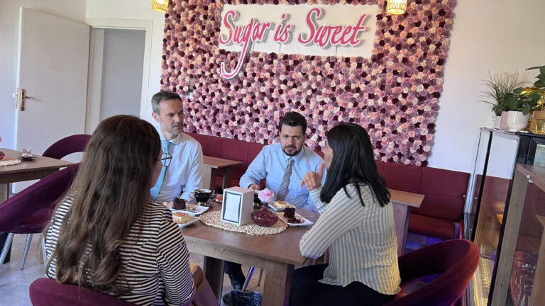 Netherlands Consul General and FYF team at ETC.