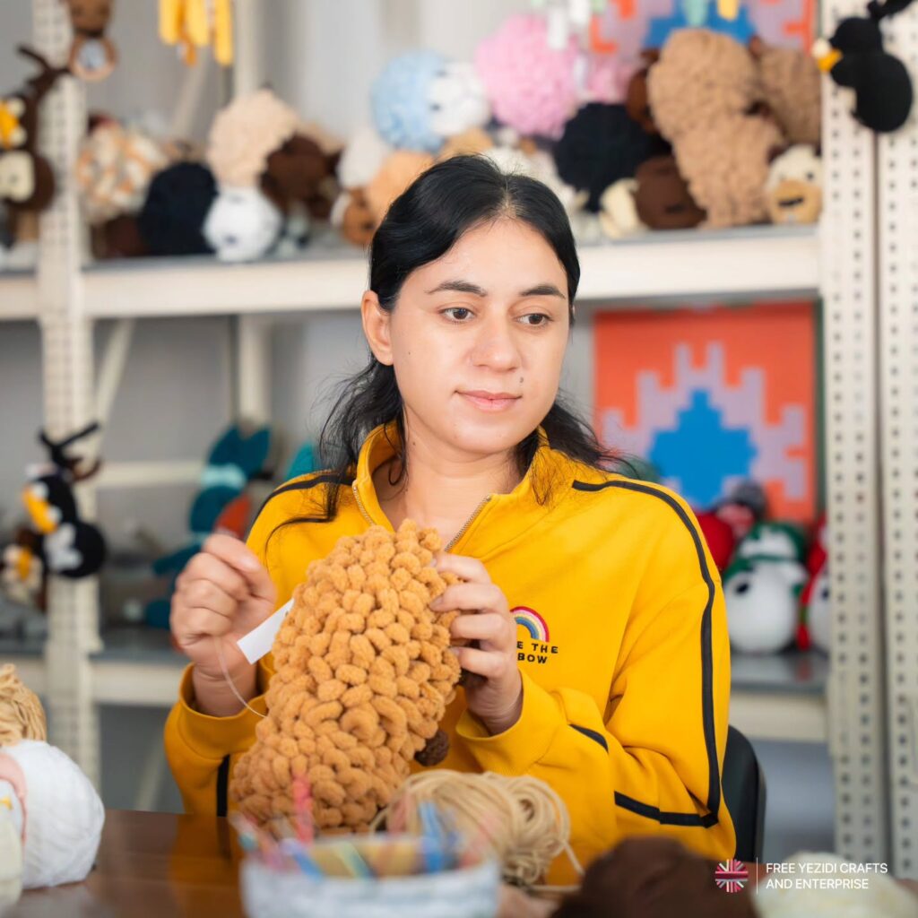 Instagram post from yezidi_crafts_and_enterprise. This post is in position 0.