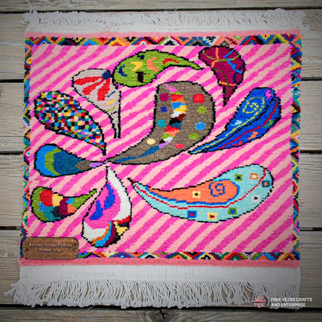 Instagram post from yezidi_crafts_and_enterprise. This post is in position 9.